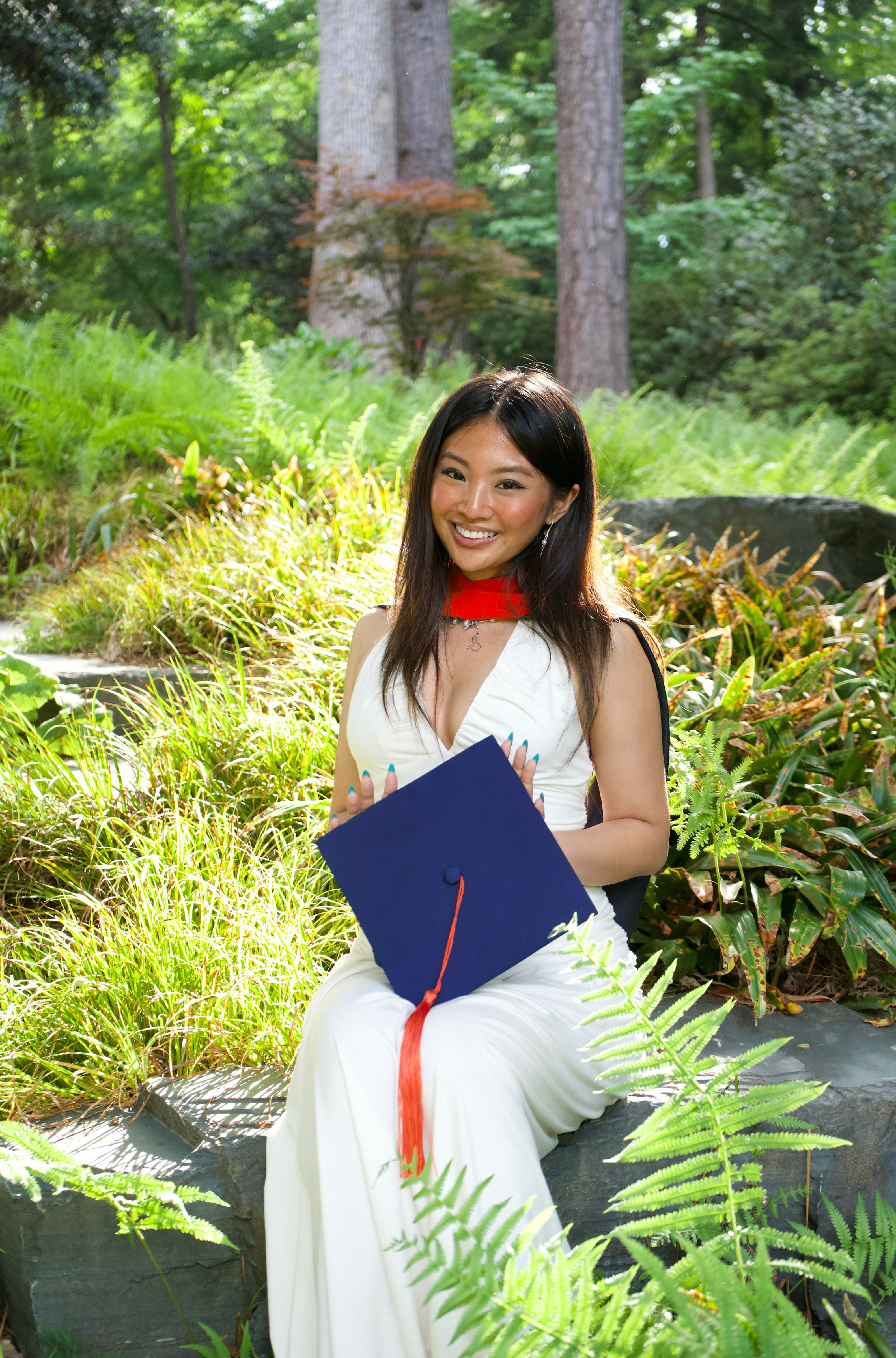 Jesirae Dong at her Duke graduation